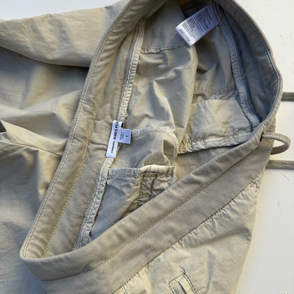 James Perse Stretch Poplin Zip Pocket Pant - Paste Pigment Size 1 (30"-32") - Picture 9 of 16